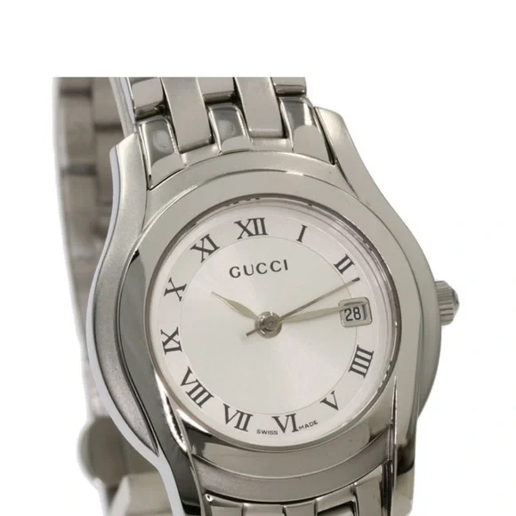 🎁🎁🎁GUCCI 5500L watch stainless steel SS
